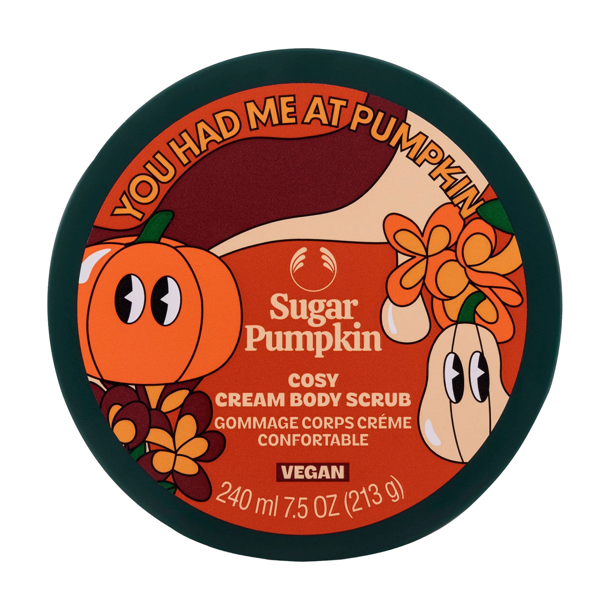 Скраб для тіла The Body Shop Cosy Body Scrub Солодкий гарбуз, 240 мл